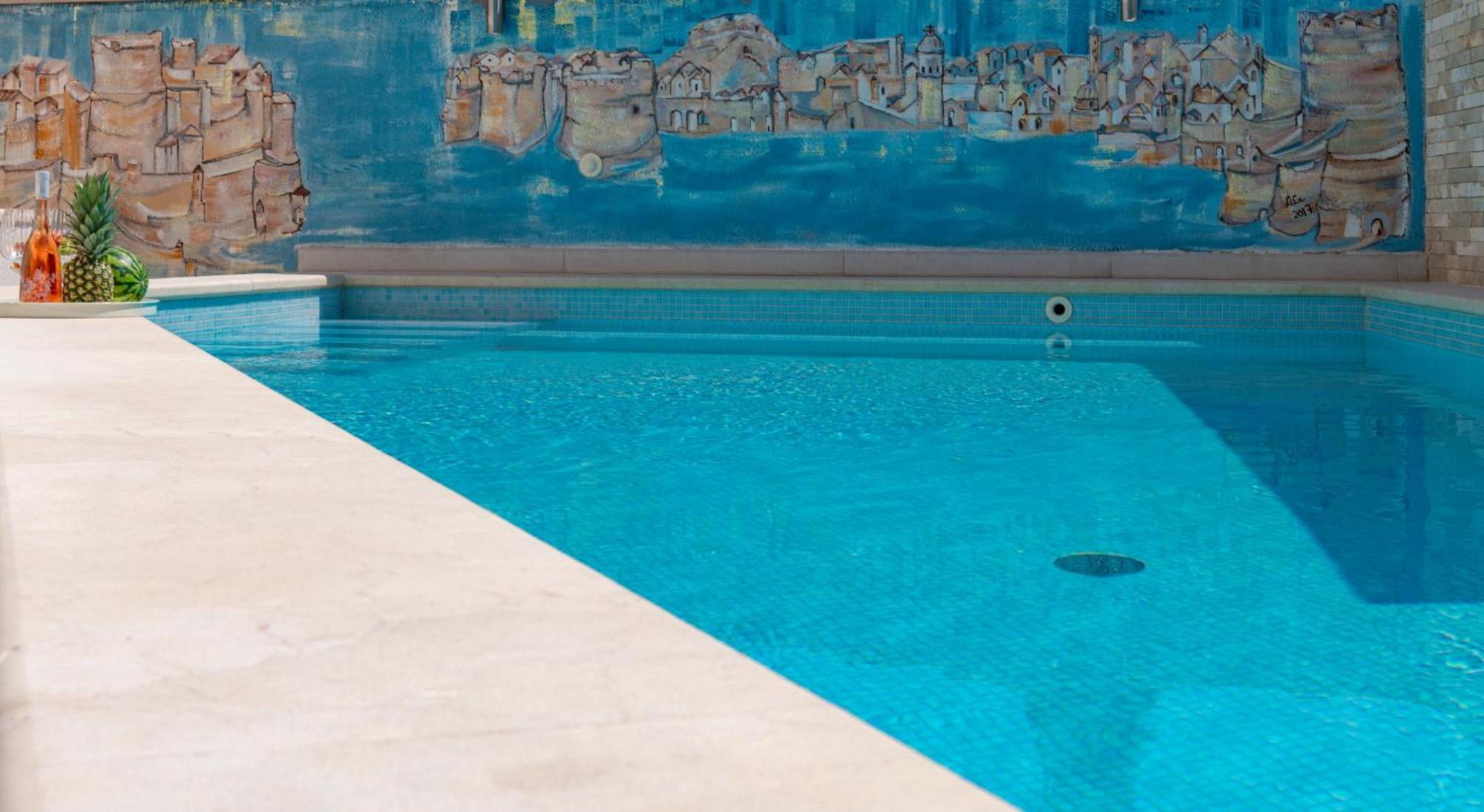 Apartment Barbara With Private Pool 杜布罗夫尼克 外观 照片